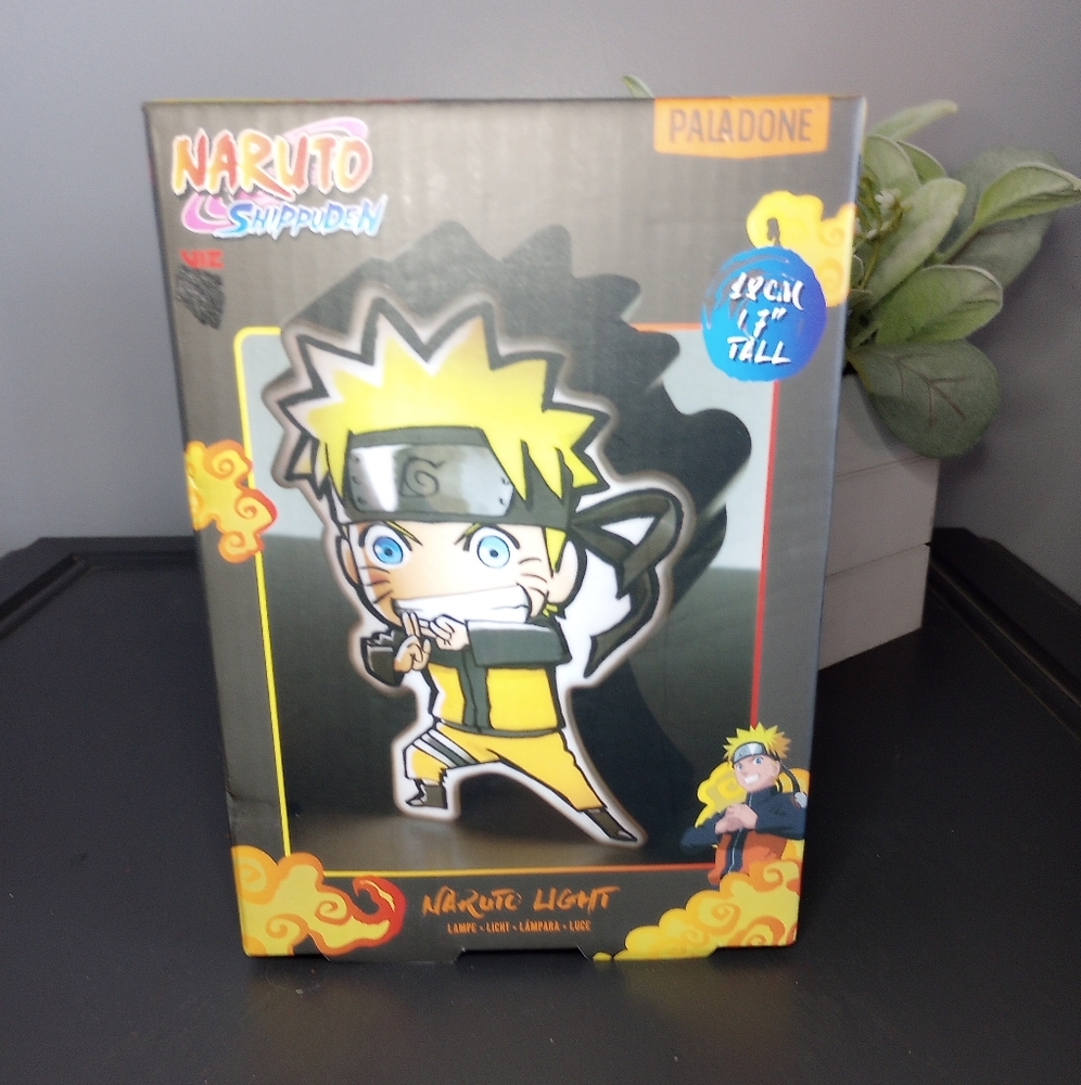 Paladone Naruto Shippuden Anime Figure Bedroom Light Character Merch  Brand New